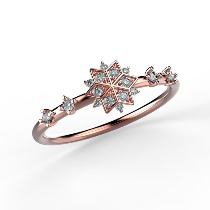 Snowflakes Collection by Mirage Jeweler - 016 Snowflakes Collection by Mirage Jeweler - 016