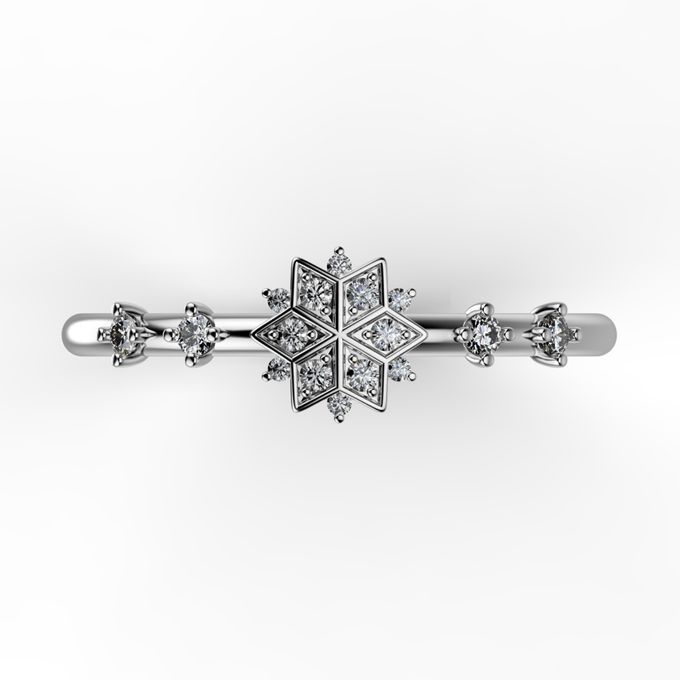 Snowflakes Collection by Mirage Jeweler - 018 Snowflakes Collection by Mirage Jeweler - 018