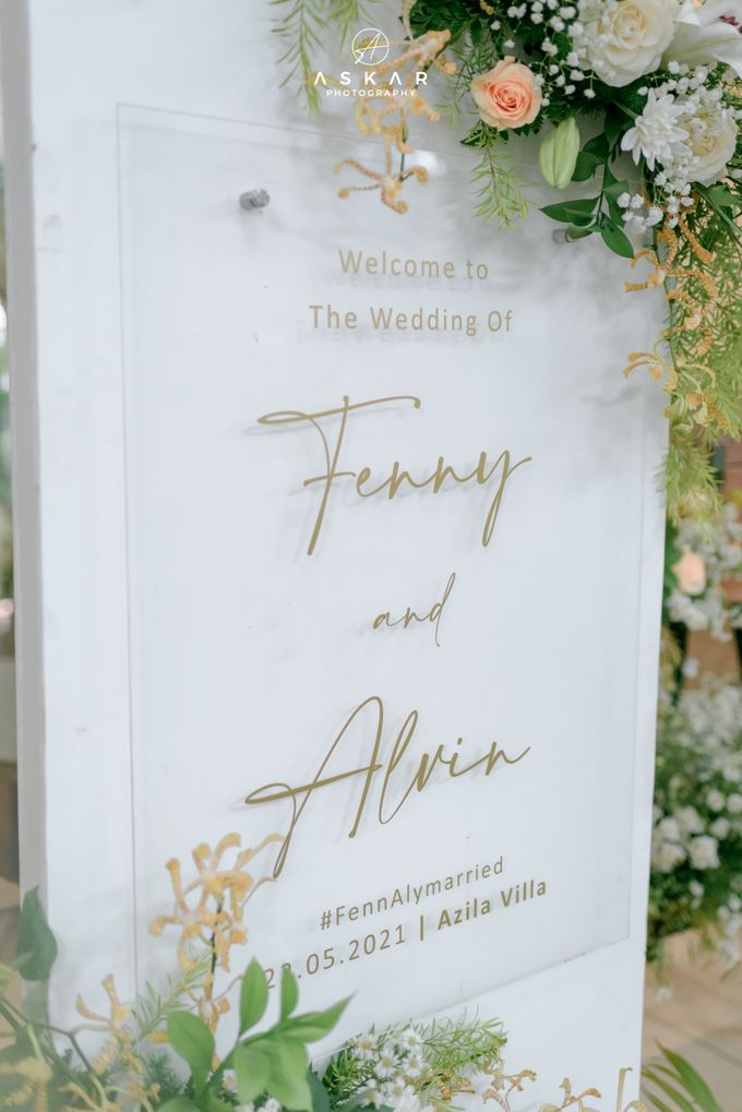 The Wedding of Fenny & Alvin at Azila Villa by Decor Everywhere - 007