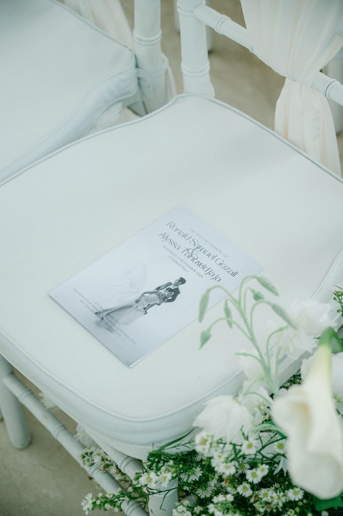 Ronald & Alyssa Holy Matrimony Decoration at Conrad Bali by Valentine Wedding Decoration - 009 Ronald & Alyssa Holy Matrimony Decoration at Conrad Bali by Valentine Wedding Decoration - 009