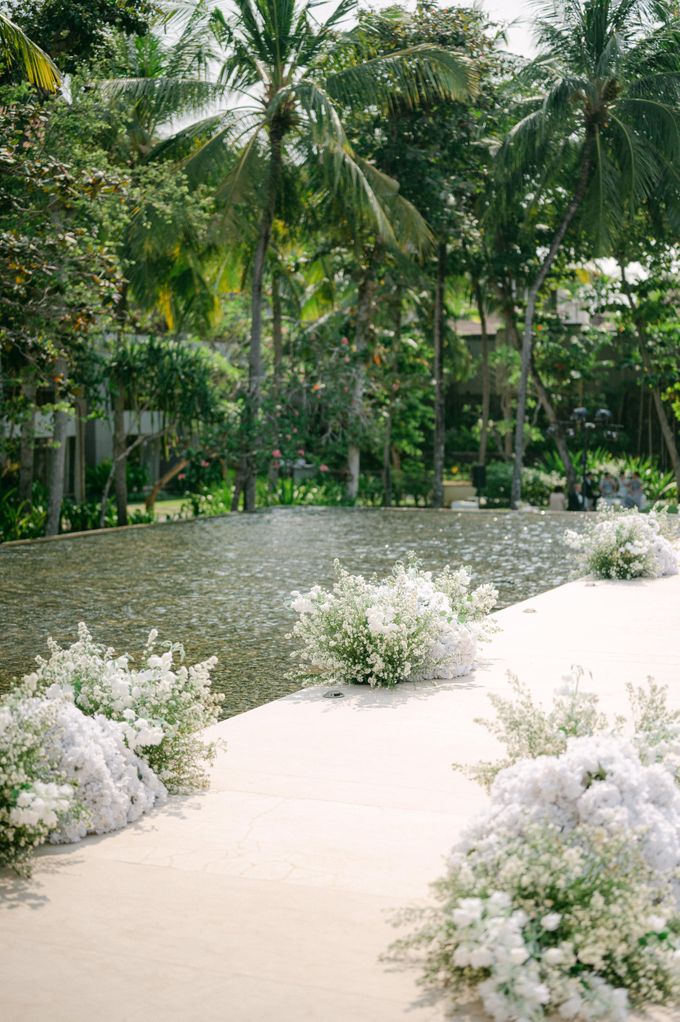 Ronald & Alyssa Holy Matrimony Decoration at Conrad Bali by Valentine Wedding Decoration - 003 Ronald & Alyssa Holy Matrimony Decoration at Conrad Bali by Valentine Wedding Decoration - 003