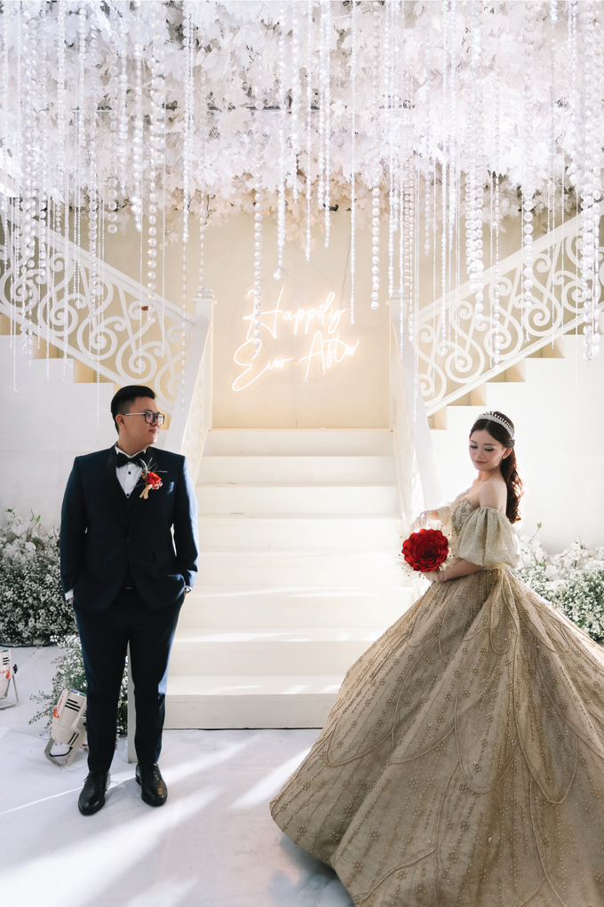 Shandy & Aurell Wedding Decoration at Graha Amen by Valentine Wedding Decoration - 017