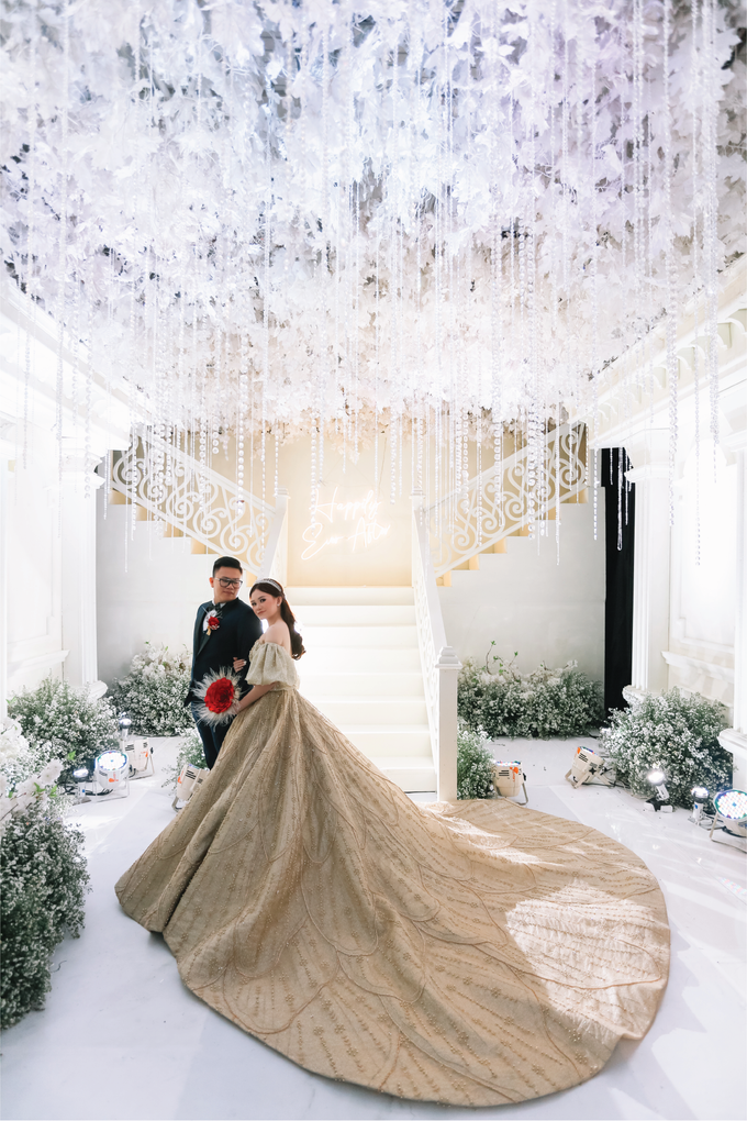 Shandy & Aurell Wedding Decoration at Graha Amen by Valentine Wedding Decoration - 016