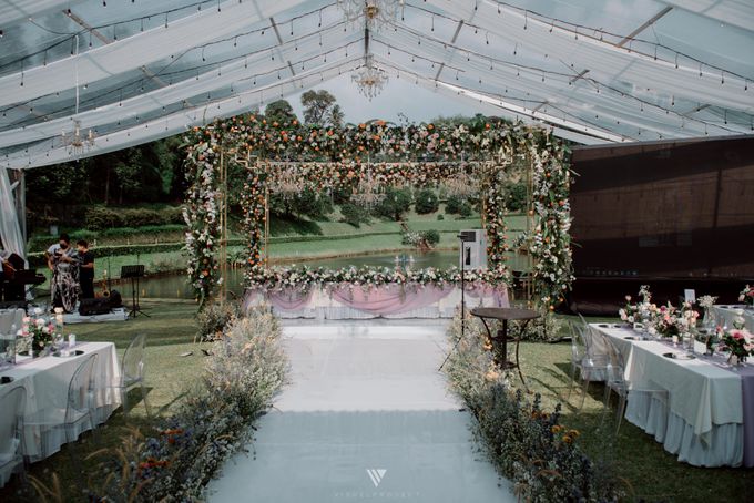 From the Wedding of Sadeya & Aldo at Private Villa by Wedding Design Bogor - 005