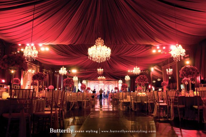 Sangeet Decoration by Butterfly Event Styling - 001