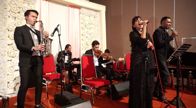 Jazz Entertainment Wedding Suncity Ballroom Jakarta - Double V entertainment by Double V Entertainment - 006