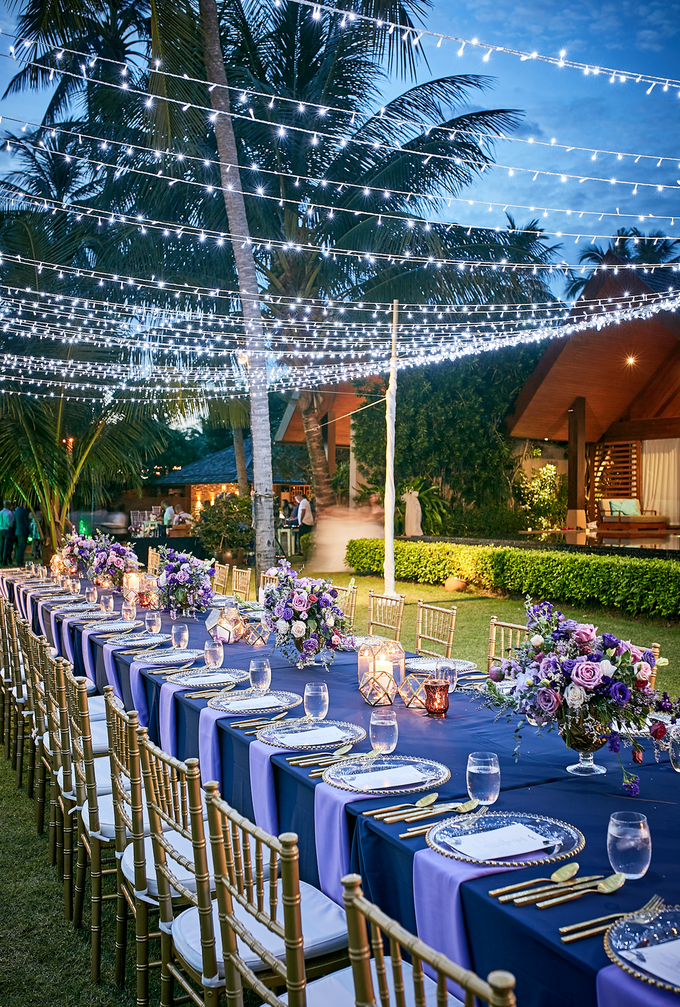 Purple Lilac Navy and Gold wedding by Go Samui Catering - 003 Purple Lilac Navy and Gold wedding by Go Samui Catering - 003