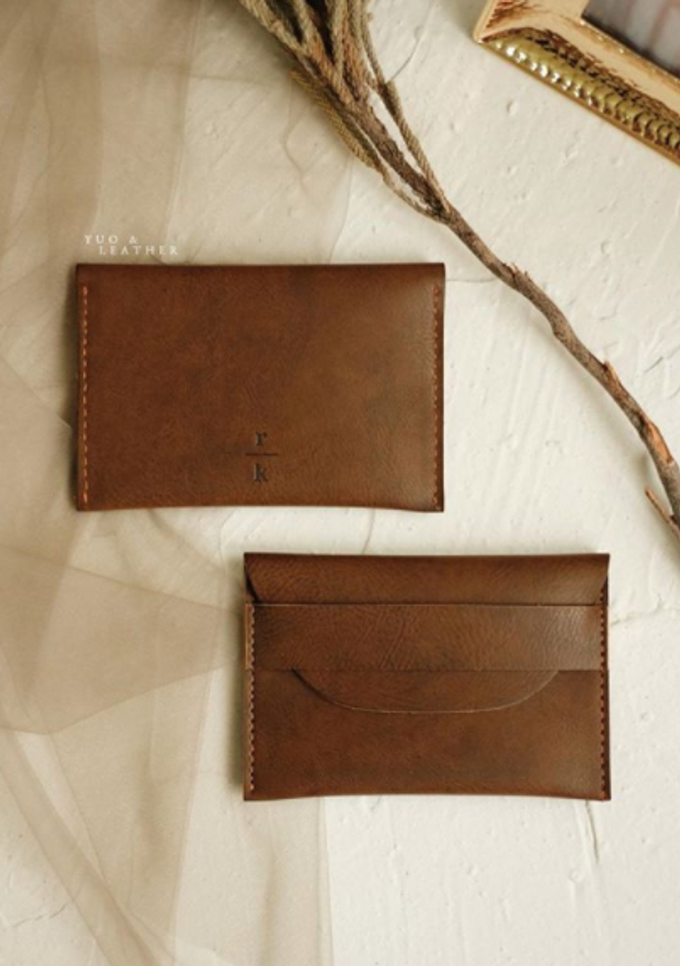 Roy & Katherine Card Holder by Yuo And Leather - 002