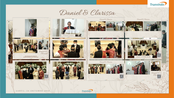 Daniel & Clarissa Virtual Online Wedding Live Streaming Holy Matrimony by Truevindo - 001 Daniel & Clarissa Virtual Online Wedding Live Streaming Holy Matrimony by Truevindo - 001