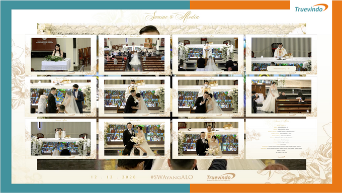 Swaine & Alodia Virtual Online Wedding Live Streaming Holy Matrimony by Truevindo - 001 Swaine & Alodia Virtual Online Wedding Live Streaming Holy Matrimony by Truevindo - 001