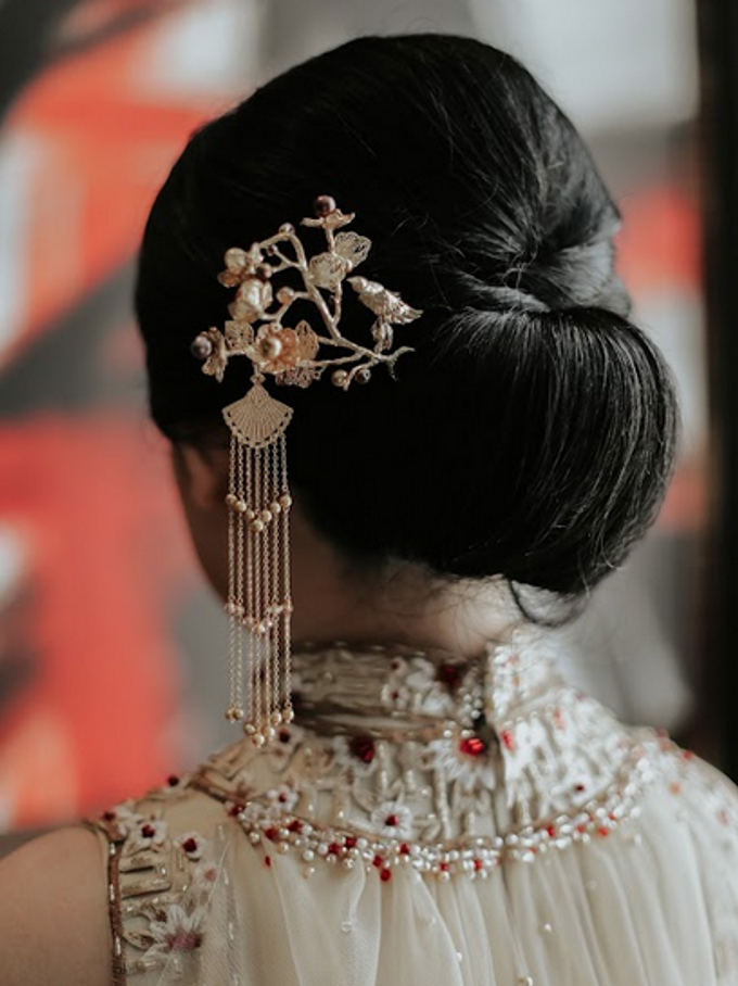 Sangjit of Samuel & Stephanie by Theresia Meilani Couture by SYV Studio - 011