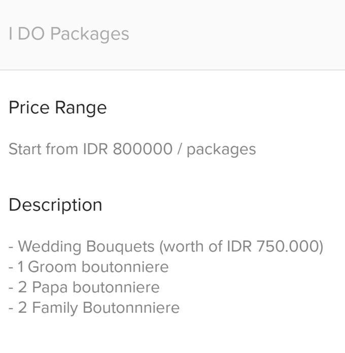 Wedding Pricelist (WA: 081285408526) by Frisch Florist - 002 Wedding Pricelist (WA: 081285408526) by Frisch Florist - 002