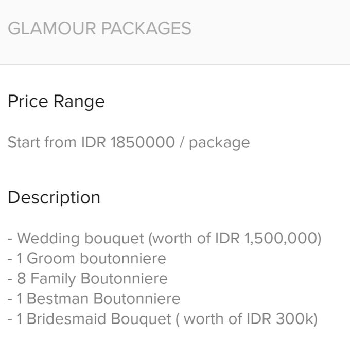 Wedding Pricelist (WA: 081285408526) by Frisch Florist - 004 Wedding Pricelist (WA: 081285408526) by Frisch Florist - 004