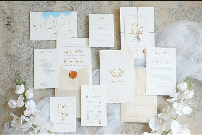 Dreamy Tropical Wedding Invitation by Lona Makeup - 001 Dreamy Tropical Wedding Invitation by Lona Makeup - 001