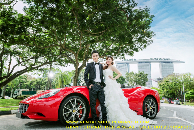 Rental dan Sewa FERRARI Surabaya RED 4 Seat by SENTOSA JAYA VIP WEDDING CARS SURABAYA - 002