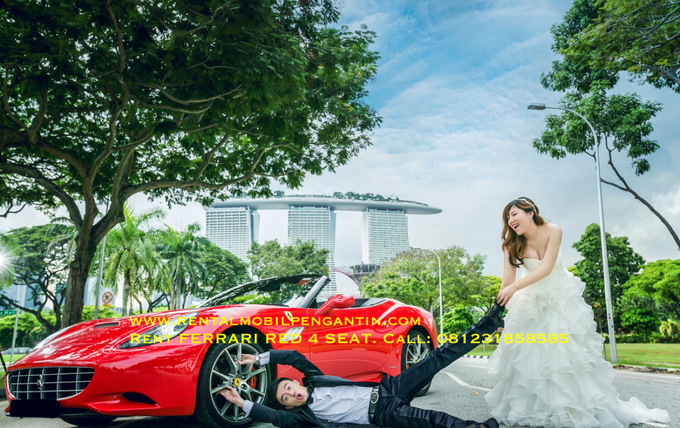 Rental dan Sewa FERRARI Surabaya RED 4 Seat by SENTOSA JAYA VIP WEDDING CARS SURABAYA - 006