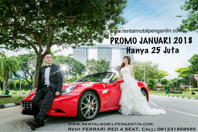 Rental dan Sewa FERRARI Surabaya RED 4 Seat by SENTOSA JAYA VIP WEDDING CARS SURABAYA - 010