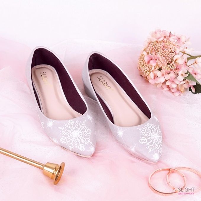 Sepatu Flats Lukis Frosty Silver by SLIGHTshop.com - 002 Sepatu Flats Lukis Frosty Silver by SLIGHTshop.com - 002