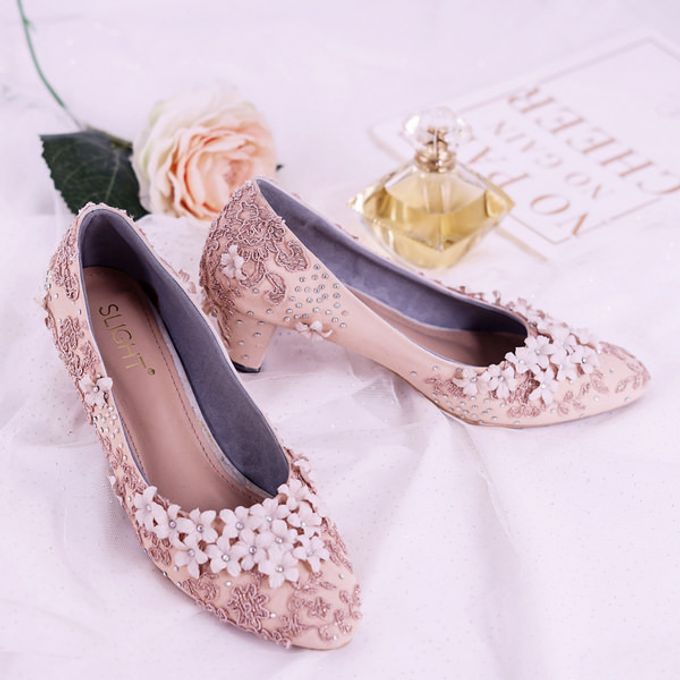 Sepatu Pumps Heather Krem by SLIGHTshop.com - 001 Sepatu Pumps Heather Krem by SLIGHTshop.com - 001