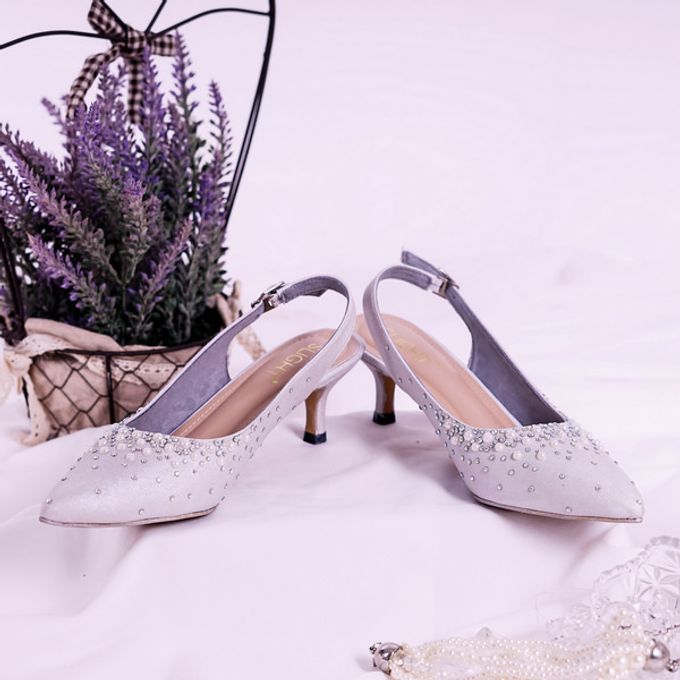 Sepatu Slingback Asterisk Silver by SLIGHTshop.com - 001 Sepatu Slingback Asterisk Silver by SLIGHTshop.com - 001