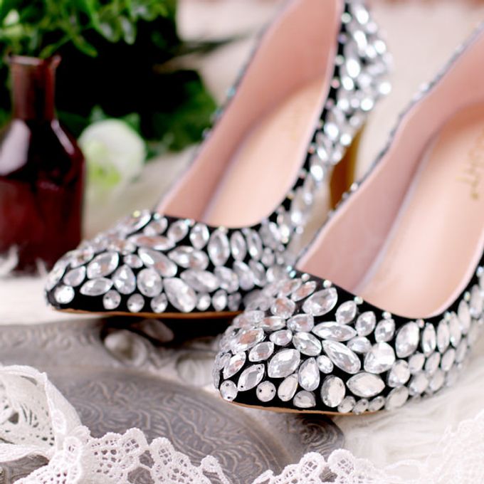 Sepatu Pointed Stellar Hitam - Wedding Shoes - Sepatu Pengantin untuk pernikahan by Slight by SLIGHT SHOES OFFICIAL SHOP - 002 Sepatu Pointed Stellar Hitam - Wedding Shoes - Sepatu Pengantin untuk pernikahan by Slight by SLIGHT SHOES OFFICIAL SHOP - 002