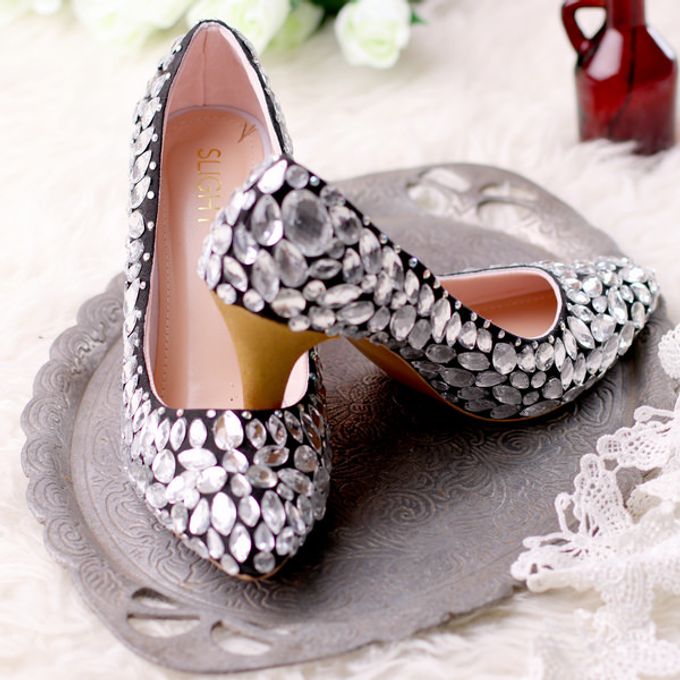 Sepatu Pointed Stellar Hitam - Wedding Shoes - Sepatu Pengantin untuk pernikahan by Slight by SLIGHT SHOES OFFICIAL SHOP - 003 Sepatu Pointed Stellar Hitam - Wedding Shoes - Sepatu Pengantin untuk pernikahan by Slight by SLIGHT SHOES OFFICIAL SHOP - 003