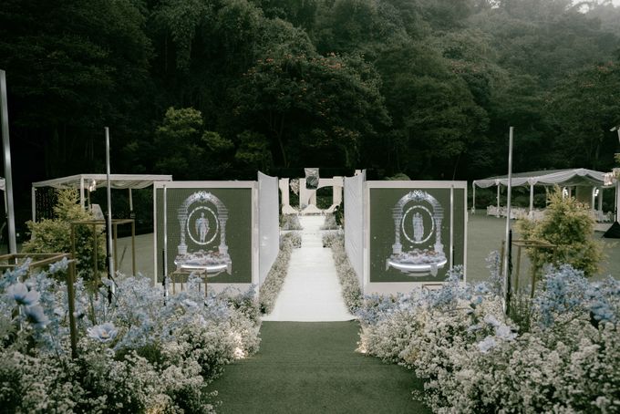 Sarah & Geordy Wedding Decoration at Gedong Putih by Valentine Wedding Decoration - 018