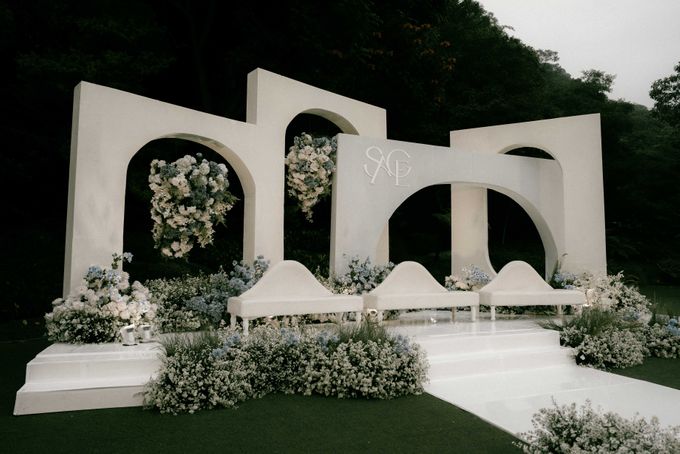 Sarah & Geordy Wedding Decoration at Gedong Putih by Valentine Wedding Decoration - 022