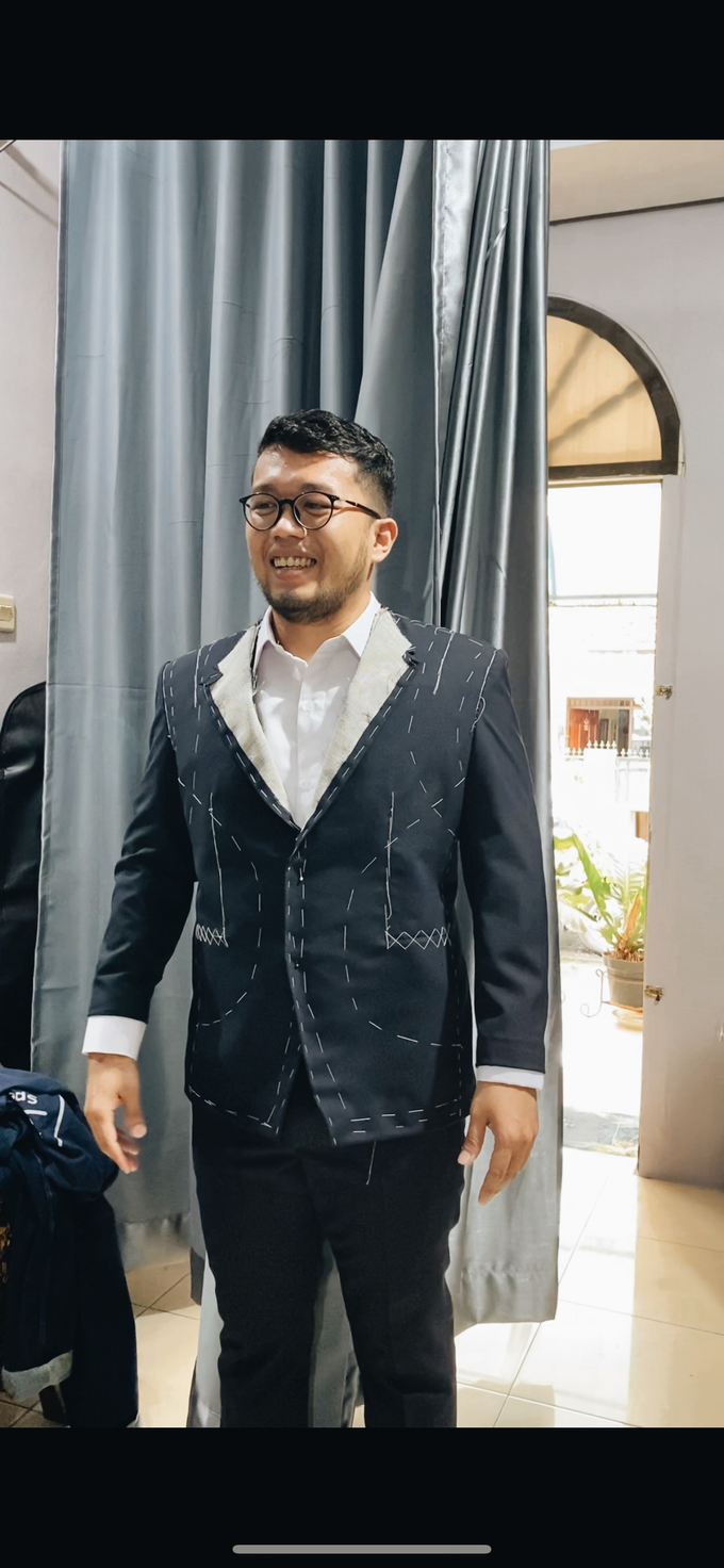 Mr. Michael’s Handstitching Wool Suit Wedding Suit by Sikamba Textile & Tailor - 001 Mr. Michael’s Handstitching Wool Suit Wedding Suit by Sikamba Textile & Tailor - 001