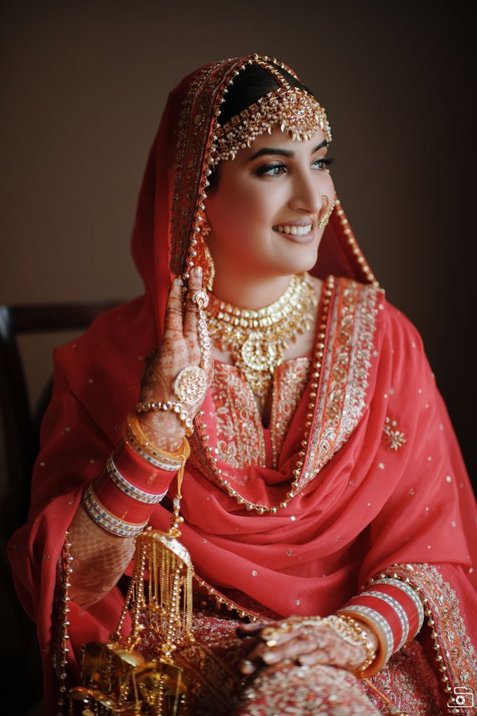 Simranpreet Kaur - Best Wedding Bride Shoot in Chandigarh - Safarsaga Films by Safarsaga Films - 003