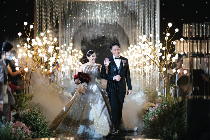 Edo & Maria Wedding Decoration at Intercontinental Ballroom by Valentine Wedding Decoration - 014