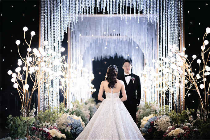 Edo & Maria Wedding Decoration at Intercontinental Ballroom by Valentine Wedding Decoration - 050