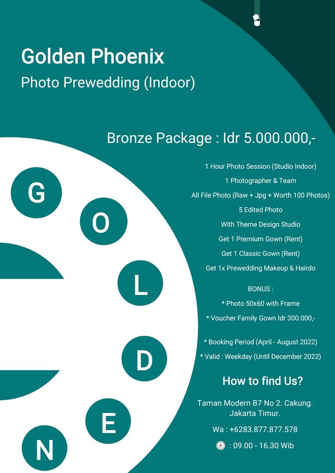 Pricelist (Daftar Harga) by Golden Phoenix Rent Gown - 005 Pricelist (Daftar Harga) by Golden Phoenix Rent Gown - 005