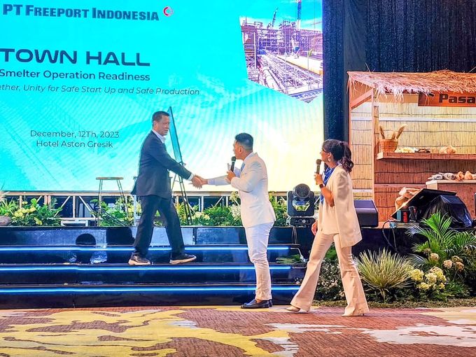 Town Hall Shelter Operation Readiness PT Freeport Indonesia by Aldo Adela MC & Magician - 003 Town Hall Shelter Operation Readiness PT Freeport Indonesia by Aldo Adela MC & Magician - 003