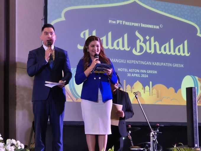 Halal Bihalal PT. Freeport Indonesia & Stakeholder by Aldo Adela MC & Magician - 009 Halal Bihalal PT. Freeport Indonesia & Stakeholder by Aldo Adela MC & Magician - 009