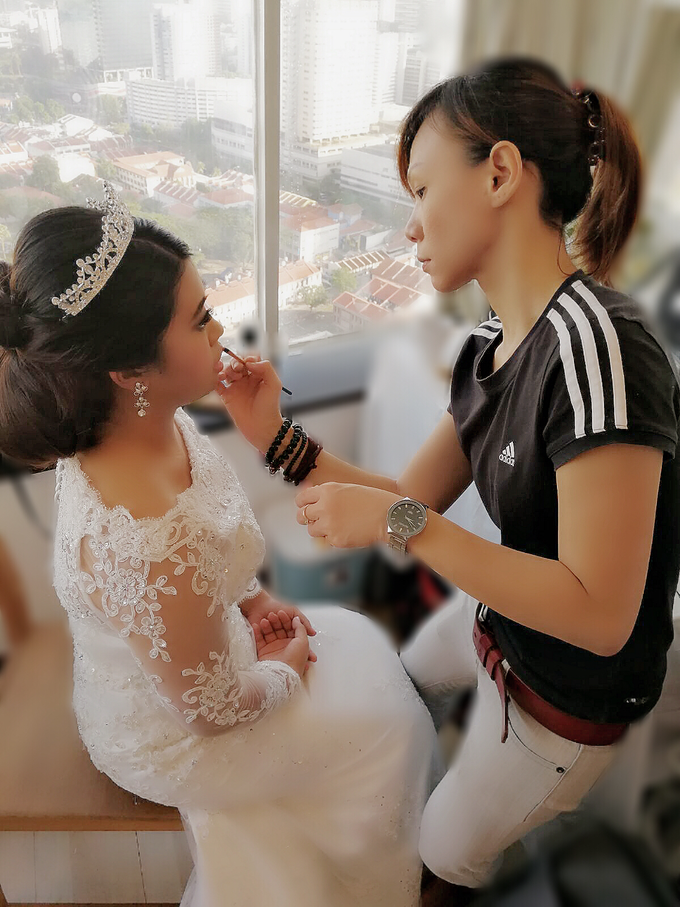 Indonesian RS | Royal Wedding church by Stephy Ng Makeup and Hair - 021 Indonesian RS | Royal Wedding church by Stephy Ng Makeup and Hair - 021
