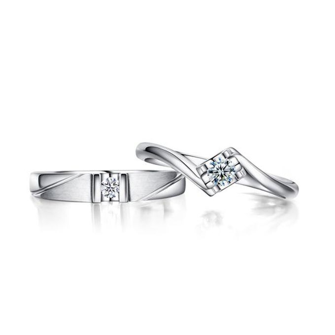 Tiaria SWEET PROMISE Diamond Ring Perhiasan Cincin Pernikahan Emas dan Berlian by TIARIA - 002