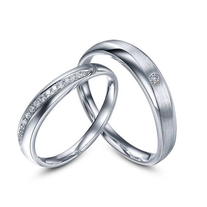 Tiaria Sworn and Oath Diamond Ring Perhiasan Cincin Pernikahan Emas dan Berlian by TIARIA - 003 Tiaria Sworn and Oath Diamond Ring Perhiasan Cincin Pernikahan Emas dan Berlian by TIARIA - 003