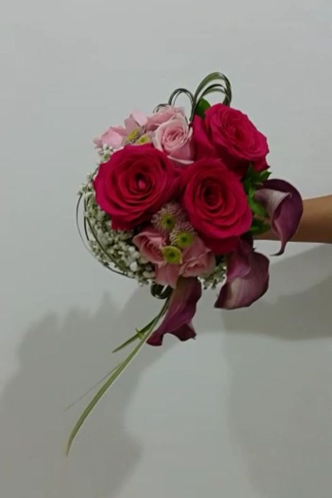 Fushia Bridal Bouquet by Amaryllis Floral Art - 002 Fushia Bridal Bouquet by Amaryllis Floral Art - 002