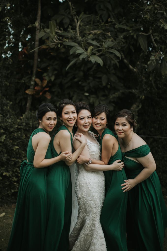 Bridal Squad from The Wedding of Tiffenie & Andy by Vilia Wedding Planner - 010