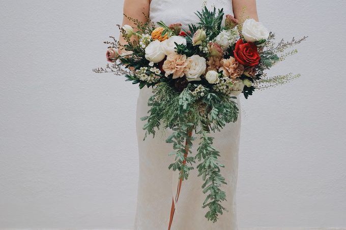 Rustic Forest Inspired Cascading Blooms by The Bloomish Eden - 002 Rustic Forest Inspired Cascading Blooms by The Bloomish Eden - 002