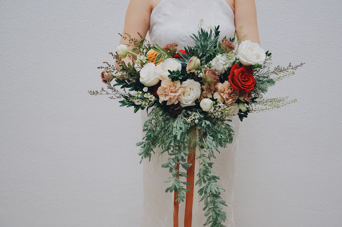 Rustic Forest Inspired Cascading Blooms by The Bloomish Eden - 003 Rustic Forest Inspired Cascading Blooms by The Bloomish Eden - 003