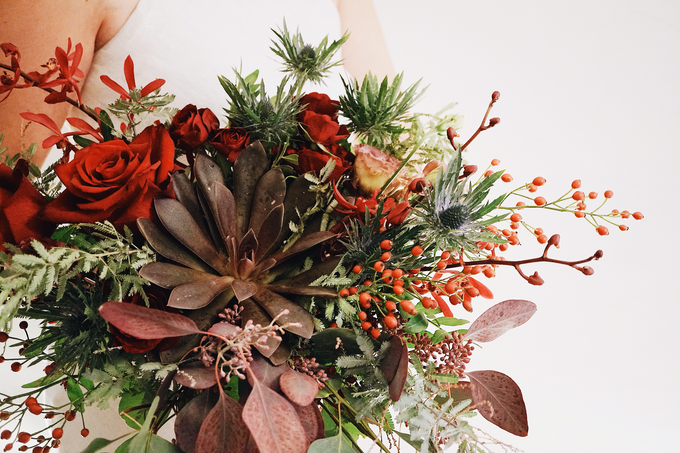 Rustic Forest Inspired Cascading Blooms by The Bloomish Eden - 010 Rustic Forest Inspired Cascading Blooms by The Bloomish Eden - 010