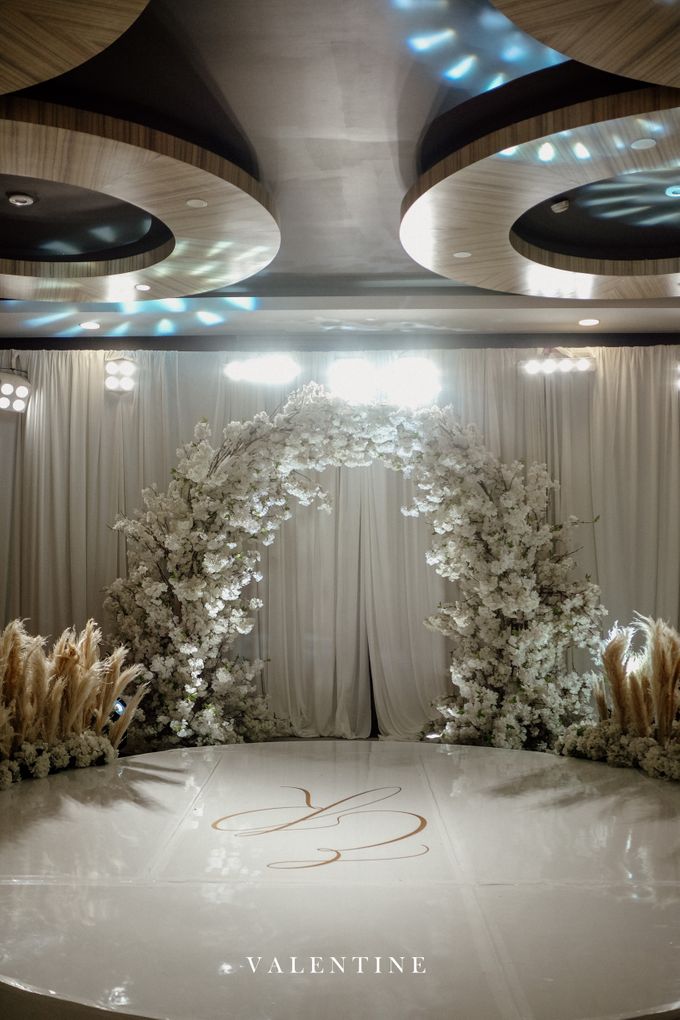 Edward & Ria Wedding Decoration at Graha Asia by Valentine Wedding Decoration - 032