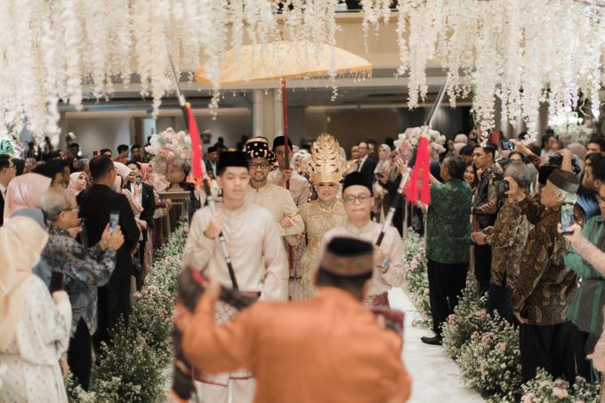 Mandailing Wedding Aurora Hasibuan dan Nicko Iskandar by Thamrin Nine Ballroom - 007