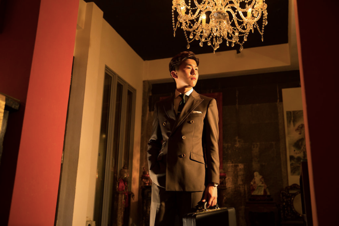Brown Double breasted lookbook by Made Suits - 001 Brown Double breasted lookbook by Made Suits - 001