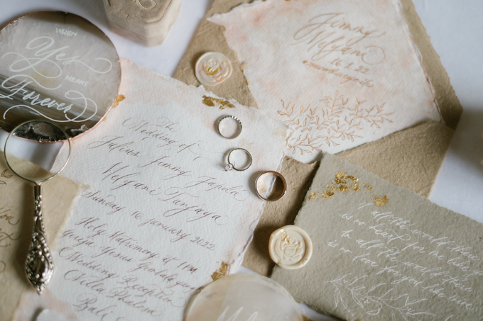 Jimmy & Melyani’s Wedding by Things by Mona Calligraphy & Design - 006