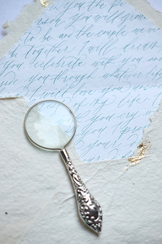Sage green invitation keepsake by Things by Mona Calligraphy & Design - 005 Sage green invitation keepsake by Things by Mona Calligraphy & Design - 005