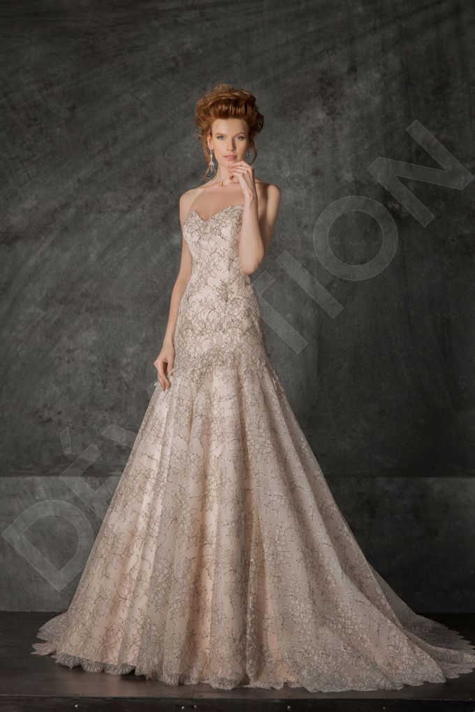 Luxury A-line silhouette Nilly wedding dress by DevotionDresses - 005 Luxury A-line silhouette Nilly wedding dress by DevotionDresses - 005