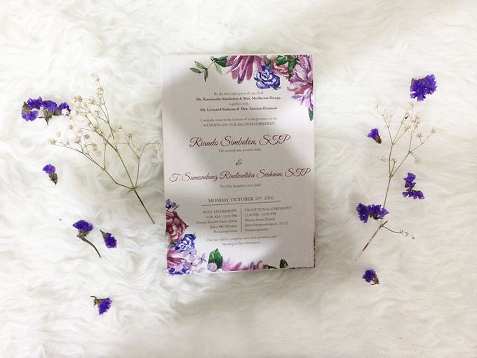 Riando Sumorindang Wedding Invitation Paperstory Bridestory